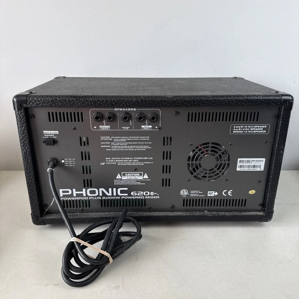 Phonic Power Pod 620 Plus Powered Mixer